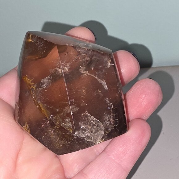 🌑 Smoky Quartz Freeform – Shadow Ember Grounding (156 g) - Picture 1 of 3